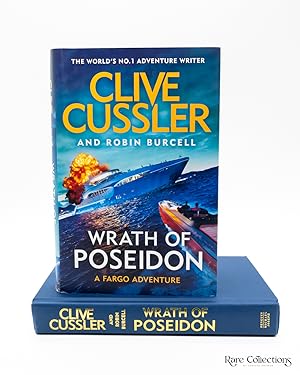Wrath of Poseidon (#12 a Fargo Adventure) - Double-Signed UK 1st Edition