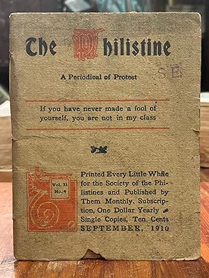 The Philistine: September, 1910; A Periodical of Protest