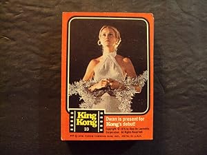 33 King Kong Cards 1976 Topps