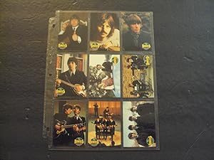 1993 THE BEATLES COLLECTION COMPLETE 9 CARD PROMO SET RIVER GROUP MINT