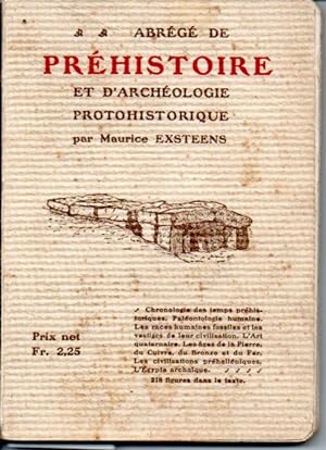Abrégé de préhistoire et d'archéologie protohistorique.