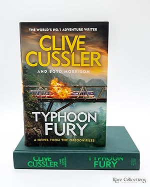 Typhoon Fury (#12 the Oregon Files) - Double-Signed UK 1st Edition