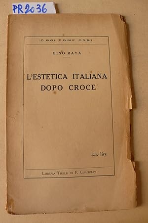 L'estetica italiana dopo Croce