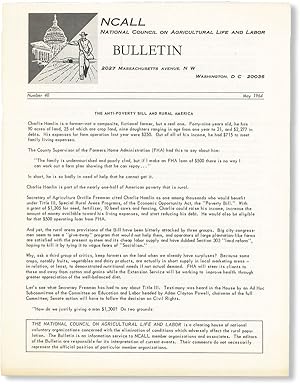 NCALL Bulletin, No. 40, May, 1964