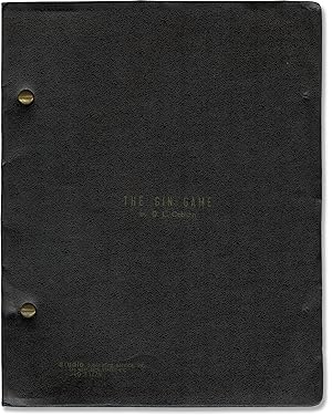 The Gin Game (Original script for the 1977 play, Hume Cronyn's copy)