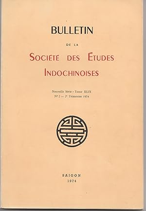 Le lotus dans la littérature au Vietnam. Bulletin de la société des études indochinoises 1974/2