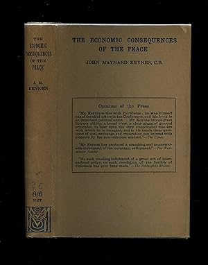 THE ECONOMIC CONSEQUENCES OF THE PEACE (Seventh printing from 1924 - near fine in the scarce dust...