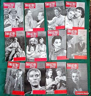 Theatre World Magazine 12 of Monthly issues Jan-Dec 1955.