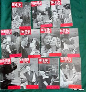 Theatre World Magazine 11 of Monthly issues Jan-Dec 1954 (April missing)