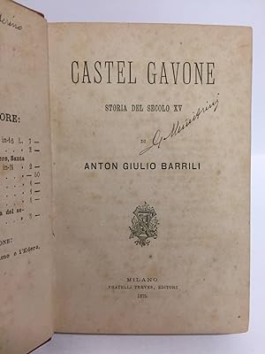 Castel Gavone. Storia del secolo XV