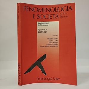 Fenomenologia e società (2008) (Vol. 2)