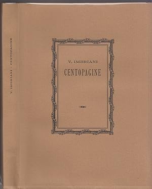 Centopagine - Con Quattro Incisioni Di Giuseppe De Nittis