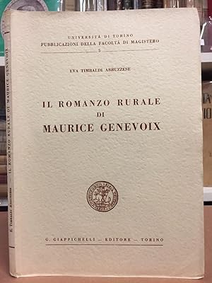 Il romanzo rurale di Maurice Genevoix.