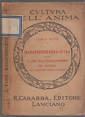 Mahaparinirvana-sutra ovvero il libro della totale estinzione del Buddha