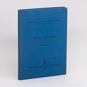 Dictys Cretensis: Ephemeridos Belli Troiani Libri a Lucio Septimio ex Graeco in Latinum Sermonem ...