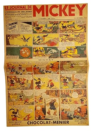 Le journal de Mickey. n°1 du 21 octobre 1934.