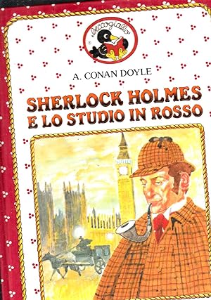 Sherlock Holmes e lo studio in rosso
