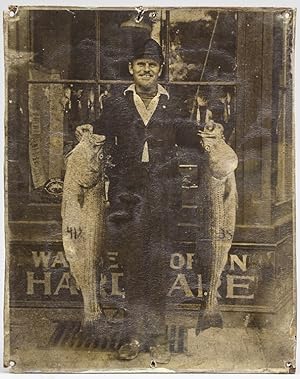 Collection of Photographs of Gardner D. Marsh, prize-winning salt water angler of Eel Point, Nant...
