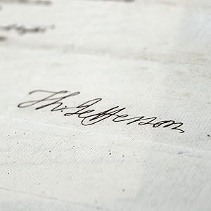 Manuscript Letter Signed, from Thomas Jefferson to English merchants Farrell and Jones, regarding...