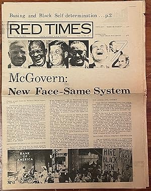 Red Times: July 24, 1972; Vol. 2, No. 10