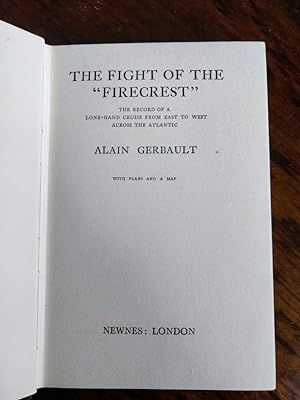 The Fight of the "Firecrest"