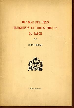 Histoire des idées religieuses et philosophiques du Japon