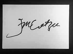Autograph Signature On Card