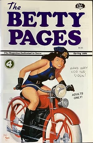 The BETTY PAGES No. 4 (NM-)