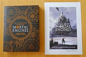 The Illustrated World of Mortal Engines - 4x Signed with Signed Print Mint New 1st Print Hardcover