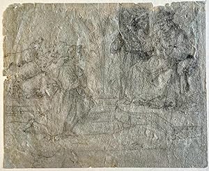 Antique drawing | The return of the prodigal son, ca. 1640, 1 p.