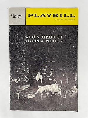 Who's Afraid of Virginia Woolf? Playbill: The magazine for theatregoers. September 9 1963, 1: 37