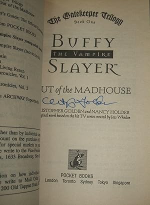 Buffy The Vampire Slayer: Out of The Madhouse // The Photos in this listing are of the book that ...