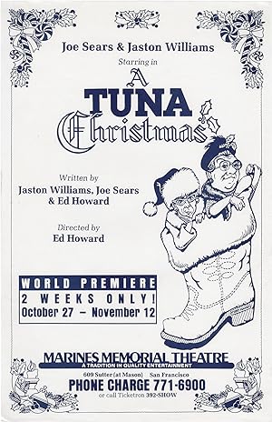 A Tuna Christmas (Original poster for the premiere of the 1989 play)