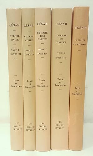 La Guerre Civile : tome I (livre I et II), tome II (livre III). Texte établi et traduit par Pierr...