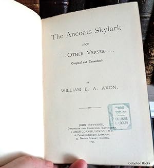 The Ancoats Skylark and Other Verses.