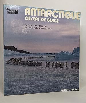 Antarctique désert de glace