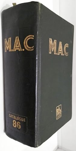 M.A.C. Catalogue 86 - Metal Agencies Company ltd Diamond Jubilee 1894 - 1954 mac