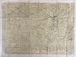 Rand McNally standard map of Oklahoma