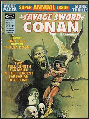 SAVAGE SWORD OF CONAN The Barbarian: Summer 1975; Super Annual Issue No. 1 #51