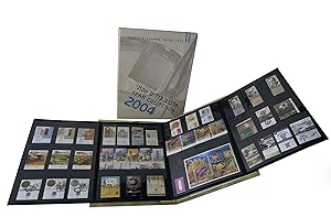 Israel's Stamps Year Collection 2004 francobolli Israele Israel Postal Authority