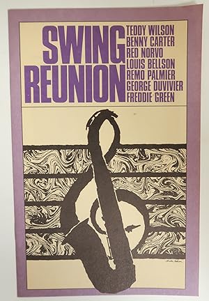 Swing Reunion Jazz Town Hall 1985 Program Catalog