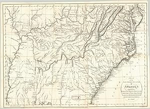 Map of the Southern States of America A detailed post-colonial look at America's southern and wes...