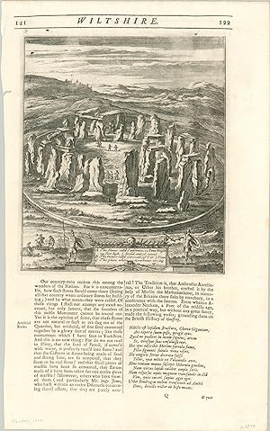 Wiltshire [Stonehenge] "Our country-men reckon this among the wonders of the Nation."