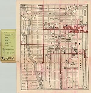Montgomery Ward & Co's Vest Pocket Map of Chicago and Key to World's Fair Buildings and Grounds S...