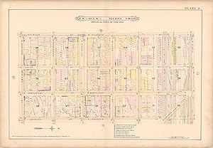 W. 1/2 of S.W. 1/4 Section 3.39.14 [Chicago] Map of Haymarket Square published the same year as i...