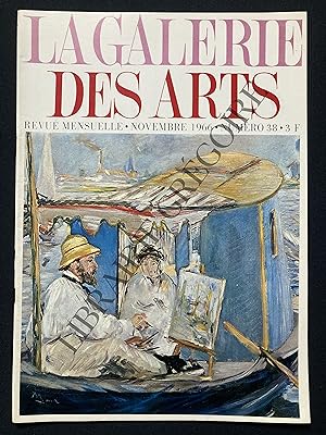 LA GALERIE DES ARTS-N°38-NOVEMBRE 1966