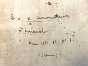 VIAGGIO DI CIRCUMNAVIGAZIONE DELLA REGIA CORVETTA "CARACCIOLO" NEGLI ANNI 1881-82-83-84. Comandan...