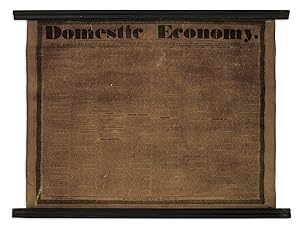 Domestic Economy: "The True Economy of House Keeping." Broadside