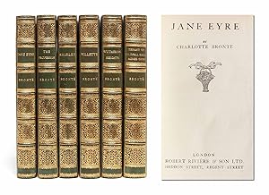 Charlotte Bronte's Works, with Emily Bronte and Anne Bronte's Works (in 6 vols.)