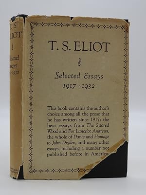 SELECTED ESSAYS 1917-1932